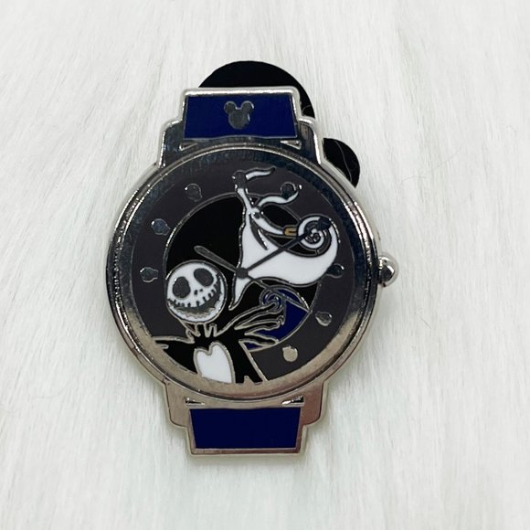 🔮 5/$25 Disney Hidden Mickey 2019 Watches Nightmare Jack Skellington Pin - Picture 1 of 3